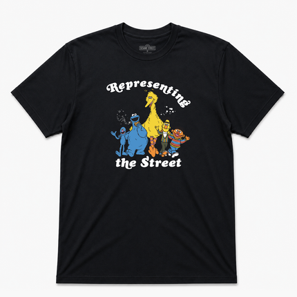 Sesame Street Representing The Street Graphic T shirt