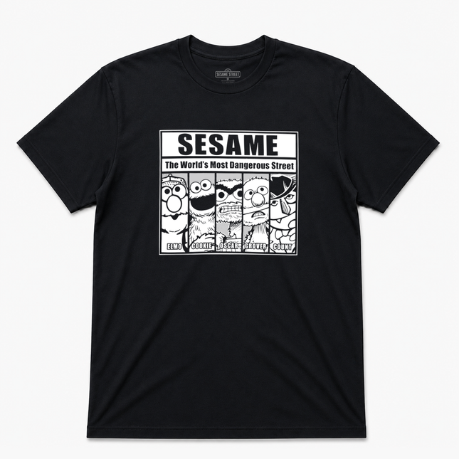 Sesame Street World's Most Dangerous Graphic T shirt