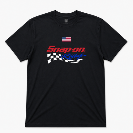 Snap on Formula Racing Sponsor Graphic T shirt