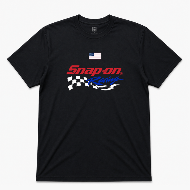 Snap on Formula Racing Sponsor Graphic T shirt