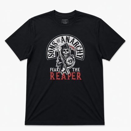 Sons Of Anarchy Fear The Reaper Mens Black T Shirt