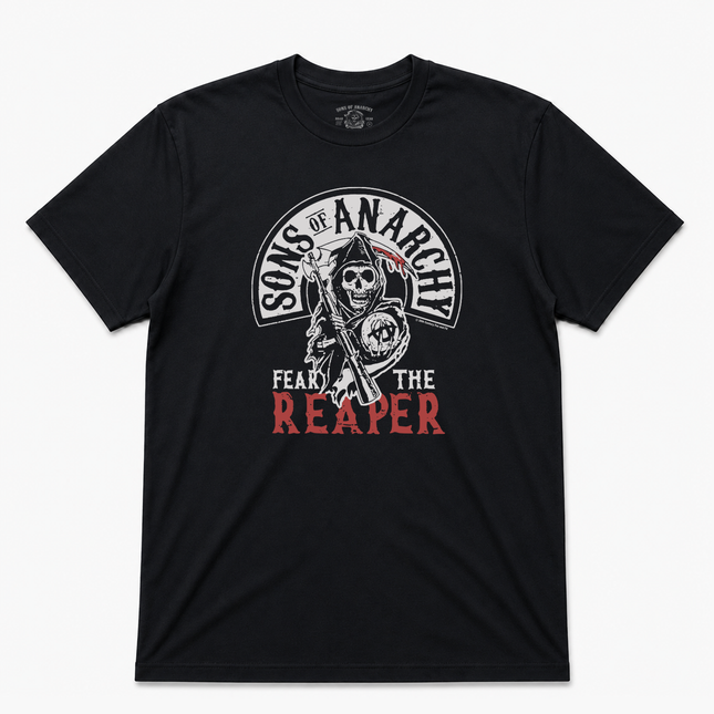 Sons Of Anarchy Fear The Reaper Mens Black T Shirt