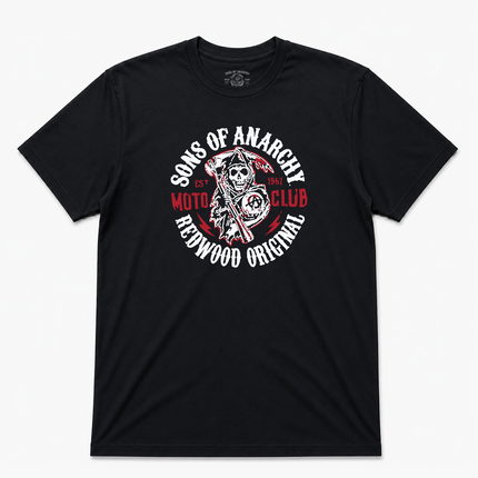 Sons Of Anarchy Redwood Original Mens Black T Shirt