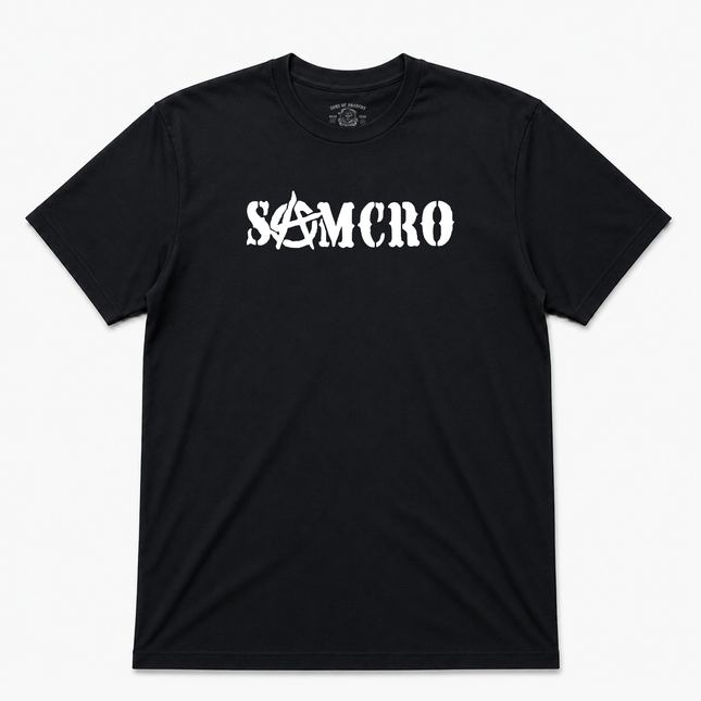 Sons Of Anarchy Stamp Logo Mens Black T Shirt