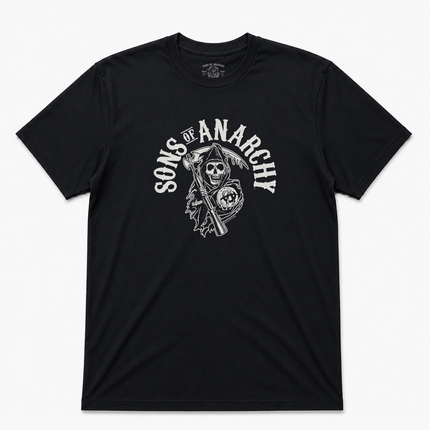 Sons Of Anarchy Reaper logo Graphic T Shirt