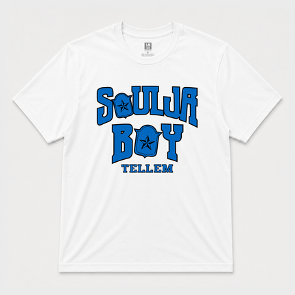 Soulja Boy Tellem Graphic White T Shirt