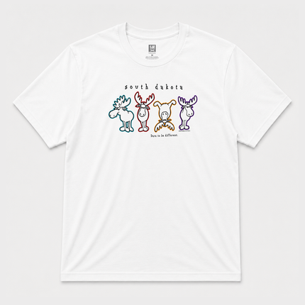 South Dakota Dare To Be Different  Graphic T Shirt