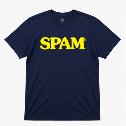 Spam Graphic  T shirt Navy