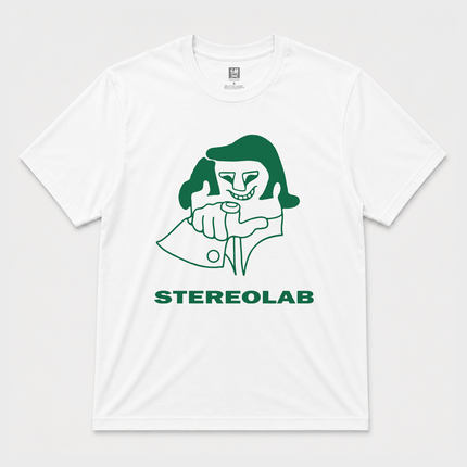 Stereolab Graphic T shirt White