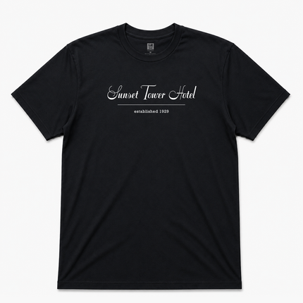 Sunset Tower Hotel Black Tee