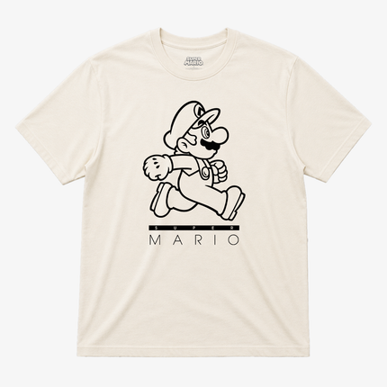 Super Mario Graphic T Shirt Sand