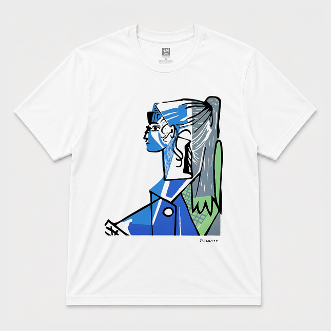Sylvette By Picasso Graphic White T Shirt