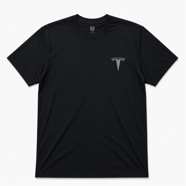 Tesla Logo Graphic T shirt