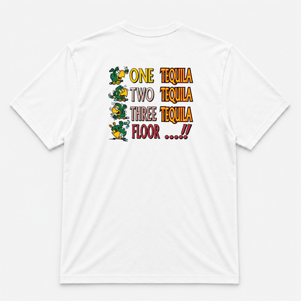 The 4 Stages Of Tequila Graphic T shirt
