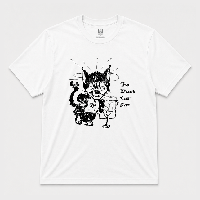 The Black Cat Bar Ultra Rare Graphic T Shirt