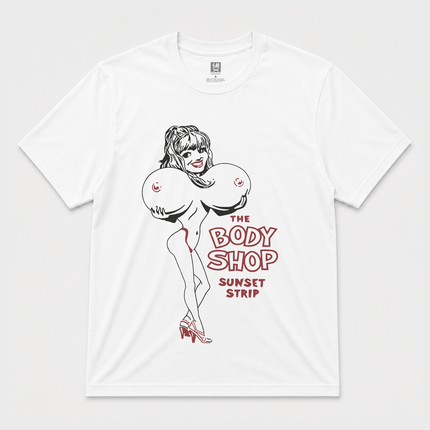 The Body Shop Graphic T shirt Unisex Adults