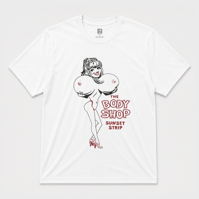 The Body Shop Graphic T shirt Unisex Adults