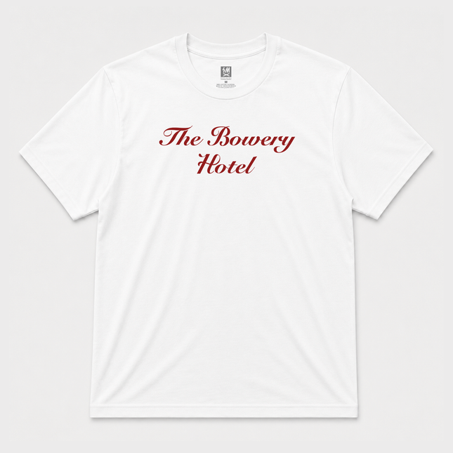 The Bowery Hotel New York White Tee