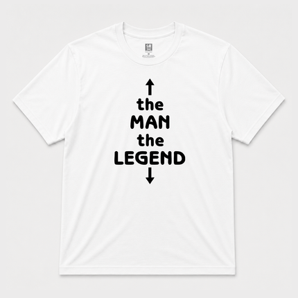 The Man The Legend Graphic T shirt
