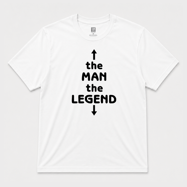 The Man The Legend Graphic T shirt