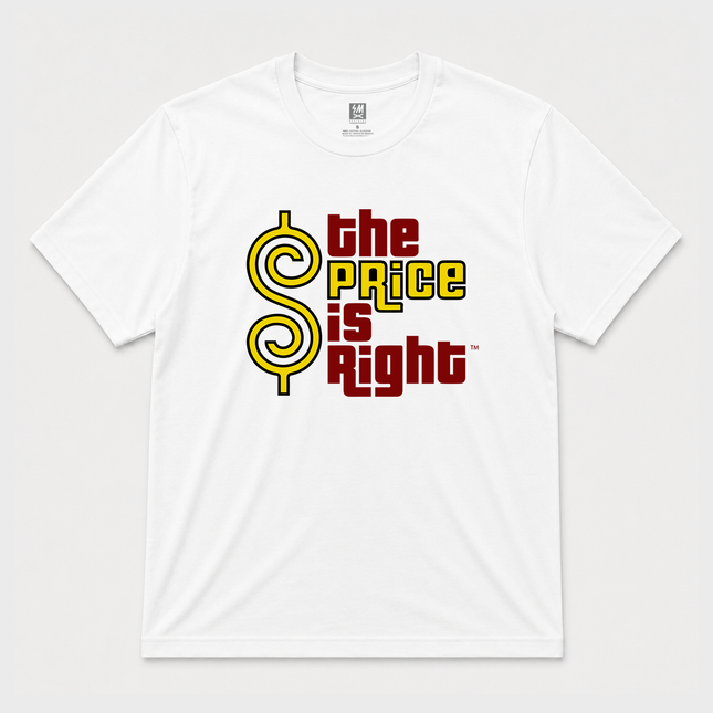 The Price Is Right Graphic T Shirt White Tee