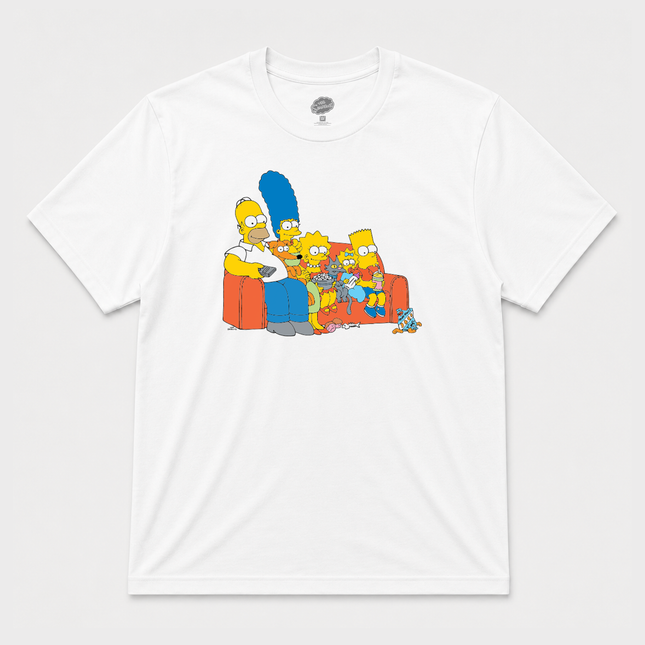 The Simpsons Couch Family T Shirt