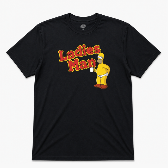 The Simpsons Ladies Man Graphic T shirt
