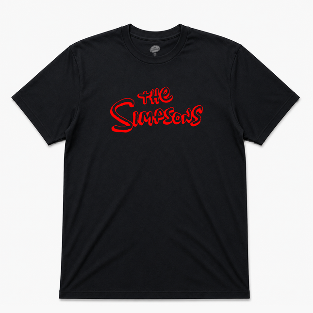 The Simpsons Logo Graphic T Shirt