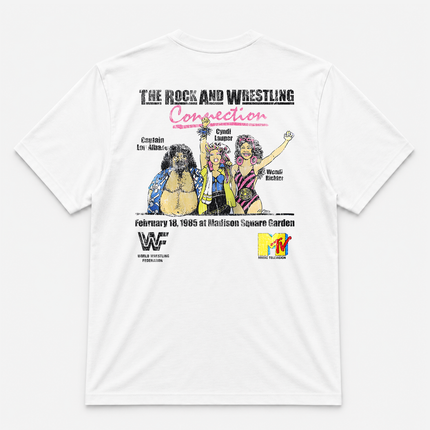 The War To Settle The Score White Graphic Hogan Vs Piper T Shirt