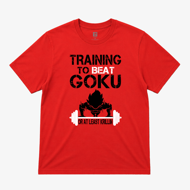 Training To Beat Goku Graphic T Shirt