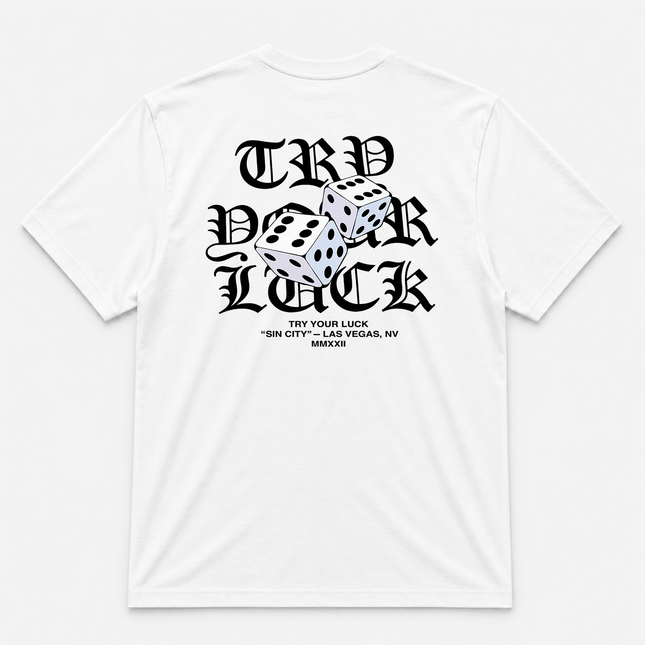 Try Your Luck Sin City Las Vegas Graphic T Shirt