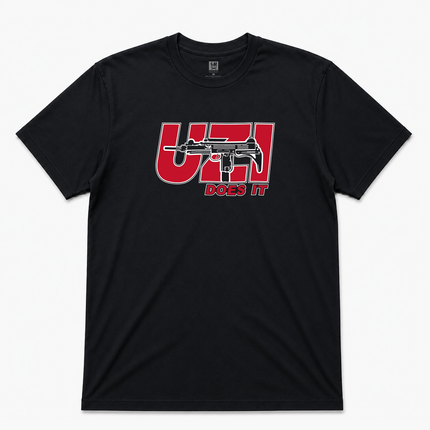 Uzi Does It Graphic T shirt