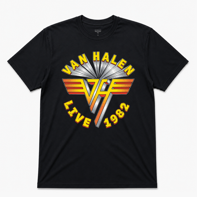 Van Halen Live 1982 Graphic T shirt