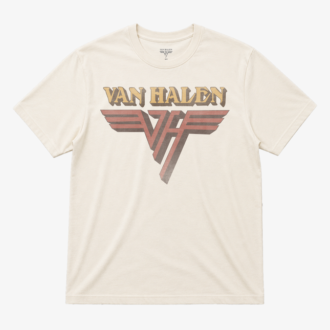 Van Halen Osm Natural Logo T Shirt
