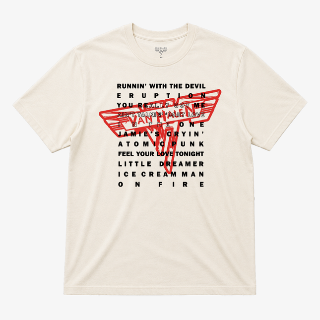 Van Halen Runnin With The Devil Graphic T shirt