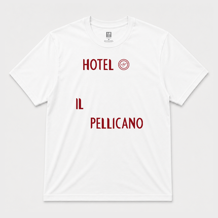 Vintage Hotel Il Pellicano White Tee