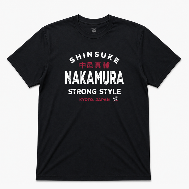WWE Shinsuke Nakamura T Shirt Official Item Black