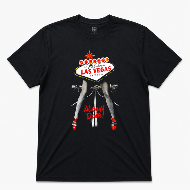 Welcom To Fabulous Las Vegas Always Open Graphic T shirt