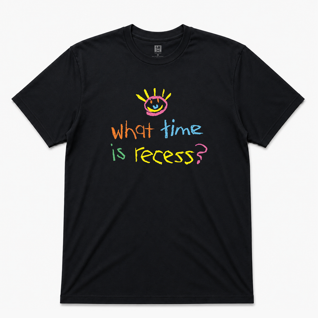 What Time Is Recess Graphic  T shirt