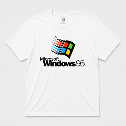 Windows '95 Promo Graphic White T Shirt