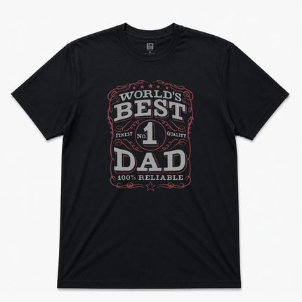 Worlds Best Dad Graphic T Shirt