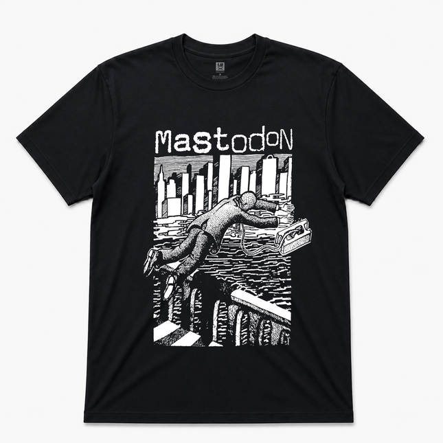 Y2k Mastodon 'The Jumer' Graphic Black T Shirt