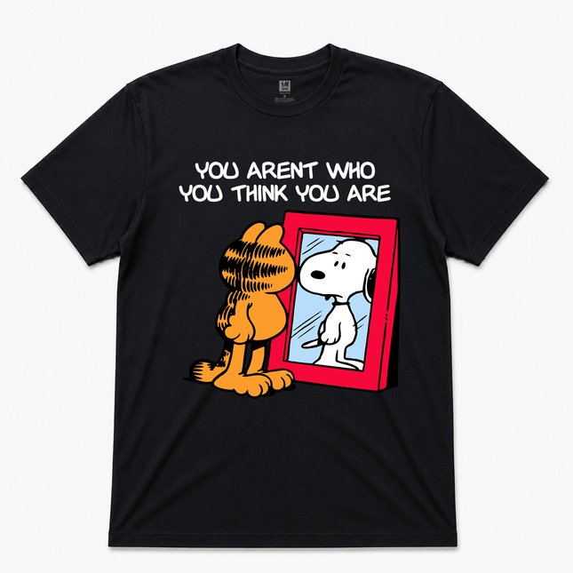 You Are Not Who You Think You Are Graphic T shirt