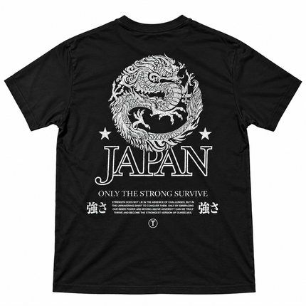 TILLYS Japan Only The Strong Survive Graphic T shirt