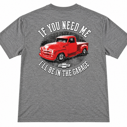 Vintage Goods Chevrolet If You Need Me I'll Be In The Garage T shirt