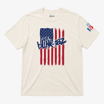Blink-182 Flag 15 Graphic T shirt