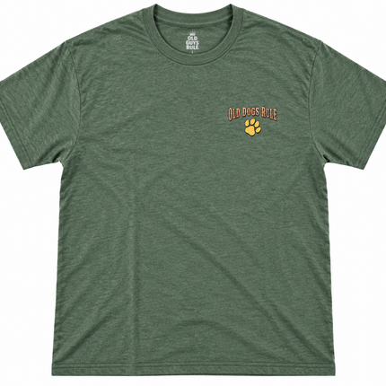 Old Guys Rule Old Dogs Rule Graphic T shirt