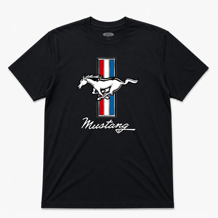 Ford Mustang T Shirt Official Item Black