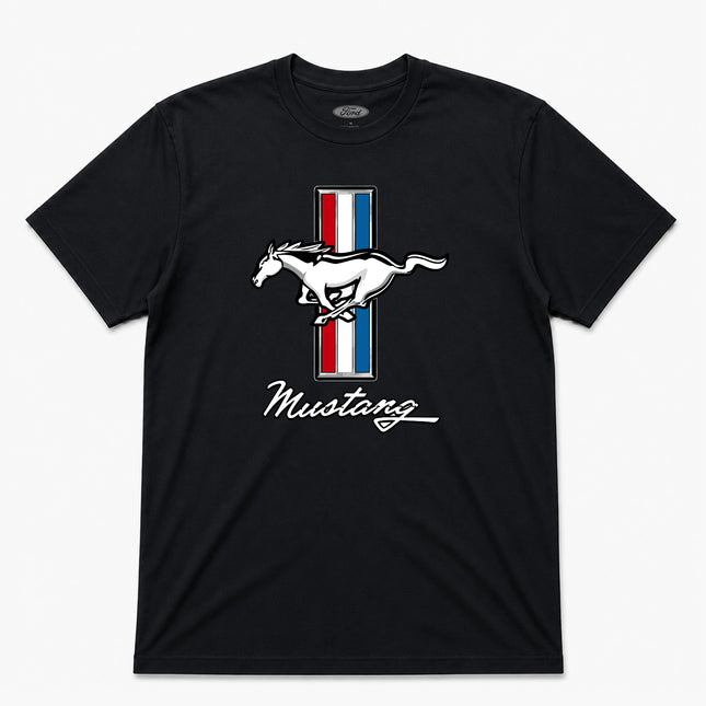 Ford Mustang T Shirt Official Item Black