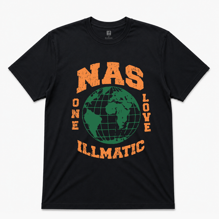 nas One Love Illmatic Graphic T shirt